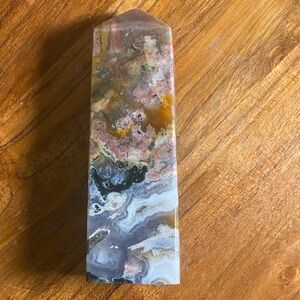 Monet Agate Crystal Tower